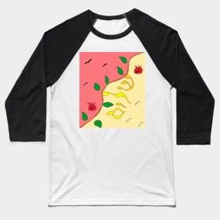 Shalom in the Vine light colors Baseball T-Shirt